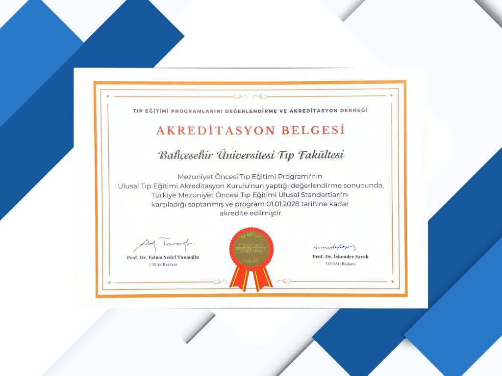 Medical School Accreditation Certificate